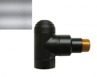 Запорный клапан Herz De Luxe 1/2" угловой, хром 1372641