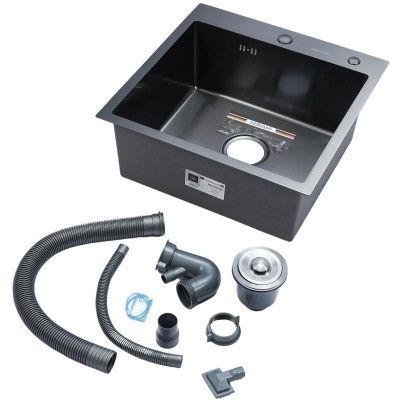 Купить Gerhans K35050B кухонную мойку графит