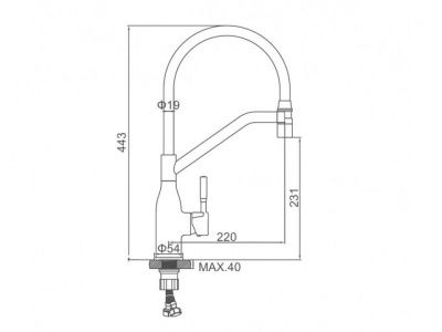 LEDEME L4798Y-3 смеситель для кухни LEDEME L4798Y-3 смеситель для кухни