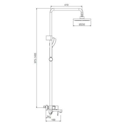 Купить душевую систему Gappo G2402-8