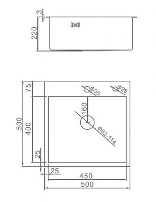 Купить Gerhans K35050AD кухонную мойку