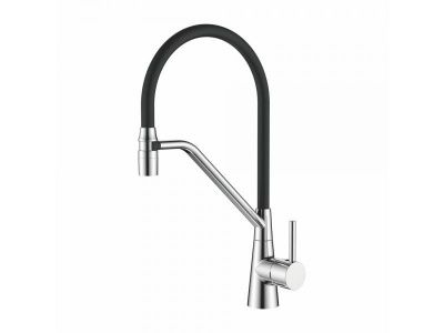 LEDEME L4397-2 хром - гибкий смеситель для кухни