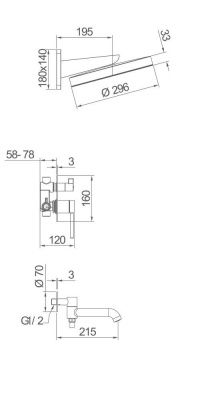 Купить душевую систему Gappo G7106-3