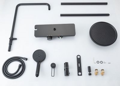 Купить душевую систему Gappo G2496-26 | Чёрный 