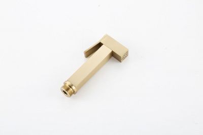 Смеситель с гигиеническим душем Gappo G7207-33 золотой сатин