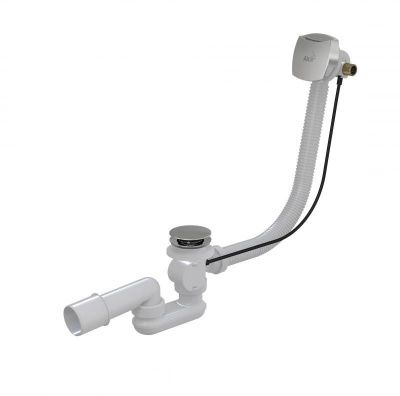 ALCAPLAST A564CRM1-100 сифон для ванны с напуском воды через перелив