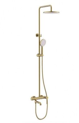 Купить душевую систему Gappo G2406-3 в цвете золотой сатин 