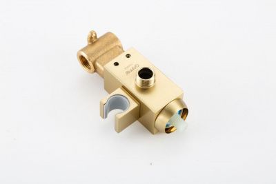 Смеситель с гигиеническим душем Gappo G7207-33 золотой сатин