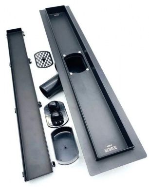 Трап для душа Tim 70x600 BAD556002BK