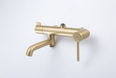 Купить душевую систему Gappo G2406-3 в цвете золотой сатин 