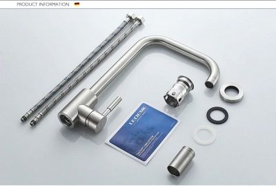 LEDEME L74998A-4 однорычажный смеситель для кухни