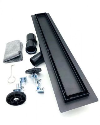 Трап для душа Tim 70x600 BAD556002BK